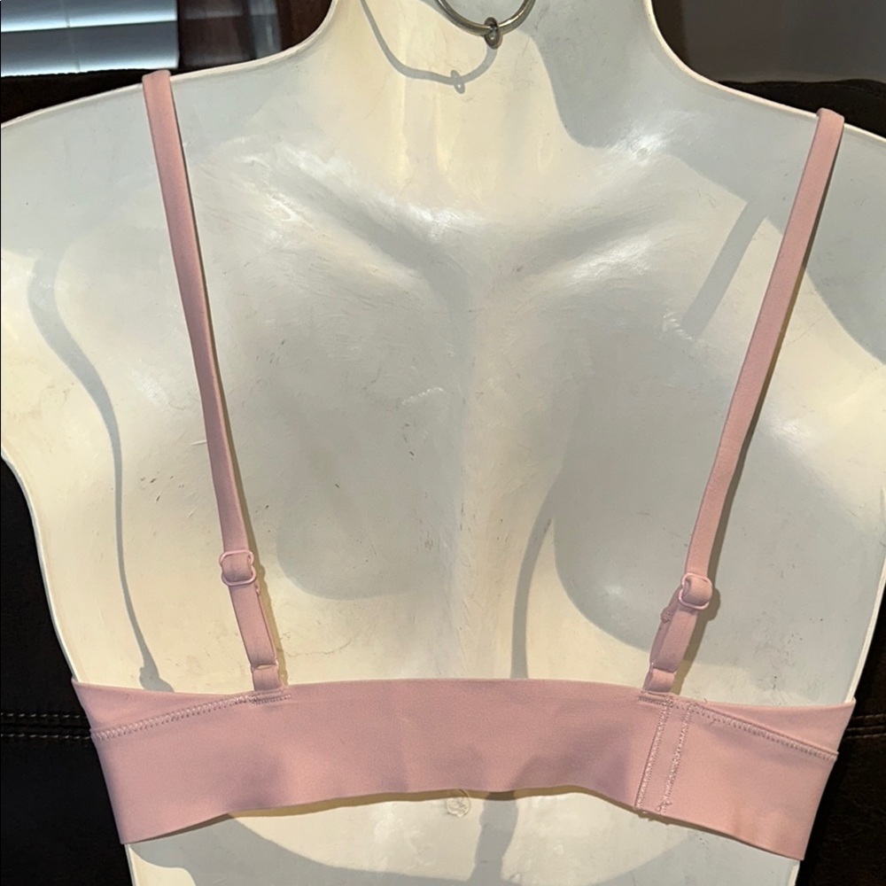 PINK Victoria's Secret Pink Triangle Bralette with Scalloped Trim xs/s - Picture 4 of 8